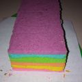 Cooksnap dari sofi ana untuk resep Bolu gulung PELANGI (4 butir telur Loyang uk 16x16)