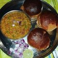 Reena Sharma's cooksnap of when they made Paw bhaji.