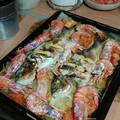 El cooksnap de anarozano cuando hizo Doradas al horno con langostinos.
