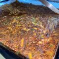 El cooksnap de Ariana Gómez cuando hizo Fainá de zapallitos y zanahoria 🇺🇾.
