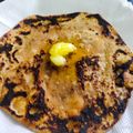 Meena Khanna का कुकस्नैप जब उन्होंने गुड का पराठा(gud ka paratha recipe in hindi) बनाया था।
