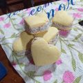 El cooksnap de Andrea Vargas cuando hizo Alfajores de maizena.