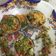 Rita mehta का कुकस्नैप जब उन्होंने पापड़ कॉर्न चाट सलाद (Papad corn chaat salad recipe in hindi) बनाया था।