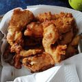 El cooksnap de Cesar Alarcon cuando hizo Pescado Frito fácil y crujiente.