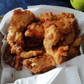 El cooksnap de Cesar Alarcon cuando hizo Pescado Frito fácil y crujiente.