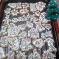 El cooksnap de Viviana Raquel Marabella cuando hizo Galletitas navideñas.