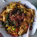 Cooksnap dari Memei untuk resep Tumis kangkung jagung manis