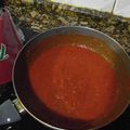 El cooksnap de Jose Tomas cuando hizo Salsa para pizza.