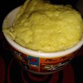 El cooksnap de Aaron Farias cuando hizo Torta en microondas (torta en taza).