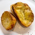 Goest's cooksnap of when they made Garlic Pepper Toast.