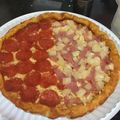El cooksnap de Donaji Lopez Arenas cuando hizo Pizza italiana.
