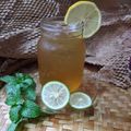 Cooksnap 0h Hana !! semasa beliau membuat Iced Lemon Tea : Sierra Leone 🇸🇱.