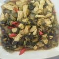 Cooksnap dari christina xie untuk resep Sayur asin tahu