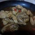Ging's cooksnap of when they made Cola Chicken Wings.