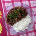 El cooksnap de Adri E. Lopez cuando hizo Guiso de porotos rojos o colorados, porotos aduki (azuki o adzuk.
