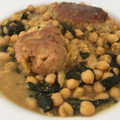 El cooksnap de Irene-Guirao cuando hizo Potaje de garbanzos con bacalao y espinacas.