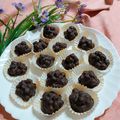 il Nunzia Marzocco quando ha preparato Bon Bon di Ceci e Cioccolato