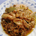 El cooksnap de Atalanta cuando hizo Solomillos de pollo con setas shimeji.