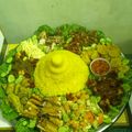 Cooksnap dari Wahyudin Haeris untuk resep Step by step membuat hiasan tumpeng
