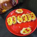  Mrinalini Sinha का कुकस्नैप जब उन्होंने ब्रेड चमचम (bread cham cham recipe in Hindi) बनाया था।
