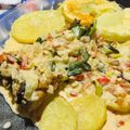 El cooksnap de Francisca Peña cuando hizo Pollo al verdeo con papas.