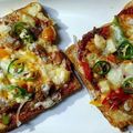 Naila Asif's cooksnap of when they made Bread Pizza.