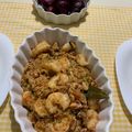 El cooksnap de Alfredo Oliva cuando hizo Arroz con mariscos.