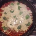 El cooksnap de lualedu cuando hizo Pizza con masa de zanahoria.