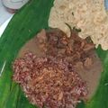 Cooksnap dari Desriani Ekaputri untuk resep Nasi gandul khas pati