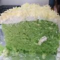 Cooksnap dari Aldana untuk resep Birthday cake basecake bolu keju kukus