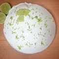 El cooksnap de Salma cuando hizo Tarta de queso de lima (sin horno).