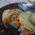 รูป Cooksnap ของ Milk Yangkyใสใส เมื่อเขาทำ ผักกาดขาวห่อหมูสับวุ้นเส้นนึ่งมะนาว vermicelli w/ minced pork wrapped in Chinese cabbage lemon sauce
