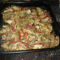 El cooksnap de Cintia Adaro cuando hizo Pescado al horno con cebolla y ají.