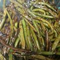 Perry Brill 's cooksnap of when they made Sweet and spicy green beans.