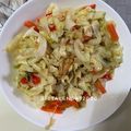 Cooksnap Zieta Ali semasa beliau membuat Kobis Goreng Lazet.