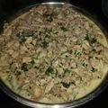 El cooksnap de Tamy Mercado cuando hizo Ñoquis con crema de jamón y queso.