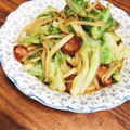 たむらごはん's cooksnap of when they made 簡単豚肉と白菜のポン酢焼きうどん.