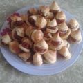 El cooksnap de Laura Barron cuando hizo Profiteroles.
