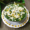Alpa Pandya's cooksnap of when they made કોર્ન પાલક સબ્જી (Corn Palak Sabji Recipe In Gujarati).