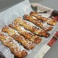 El cooksnap de crislife cuando hizo Lazos de hojaldre.