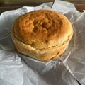 櫻之雪 的 寶寶版香蕉戚風蛋糕（少油無糖） cooksnap