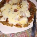 El cooksnap de sanathi cuando hizo Pizza en masa de avena.