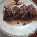 El cooksnap de Alexandra Sanchez cuando hizo Brownie saludable con avena, manzana y nueces en estuche Lékué.