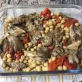 Cooksnap από George Adamides στη συνταγή Ρεβύθια σαλάτα με μανιτάρια πλευρώτους