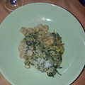 El cooksnap de Jose Alberto Agullo Tari cuando hizo Spaguettis de calabacín con gambas y queso Parmesano.