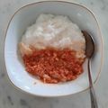 Cooksnap dari Maria untuk resep Mpasi Udang saus tomat nasi gurih