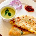 Sudipta Rakshit's cooksnap of when they made পাঞ্জাবী আলু পরোটা (Punjabi Aloo Paratha Recipe In Bengali).