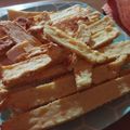 El cooksnap de Romina Sansberro cuando hizo Fajitas/Palitos de queso reggianito.