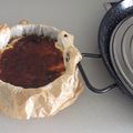 El cooksnap de Elena cuando hizo Tarta de queso al horno.