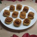 El cooksnap de Carolina Olivera G. cuando hizo Rolls de canela.